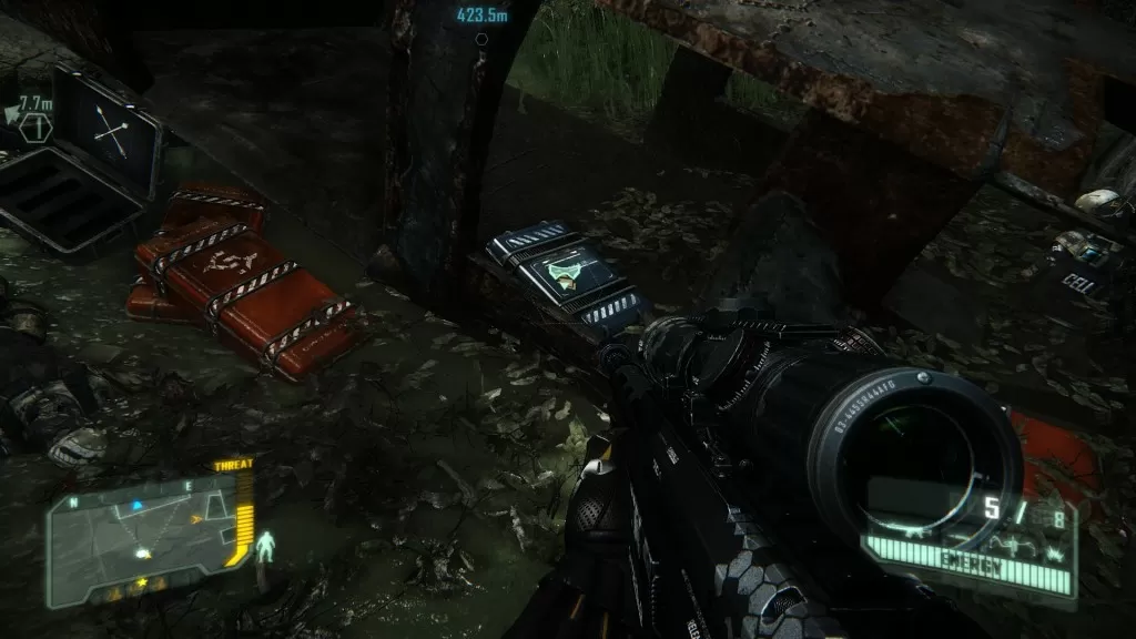 crysis 3 mission 3 nanosuit upgrade location