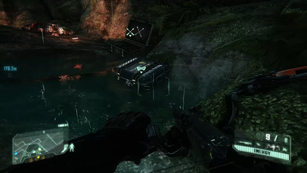 crysis 3 mission 3 nanosuit upgrade location