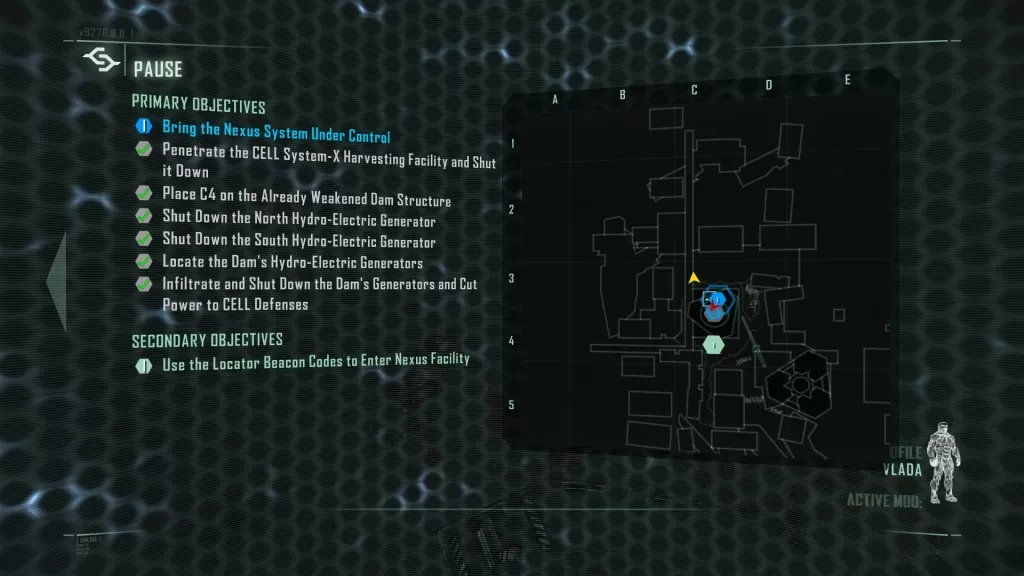 crysis 3 mission 3 nanosuit upgrade location