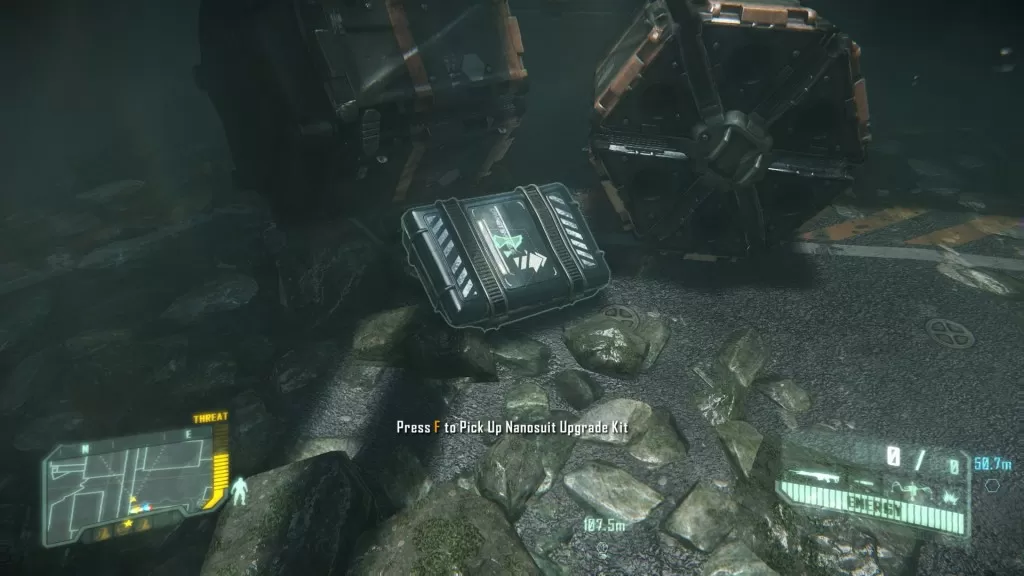 crysis 3 mission 3 nanosuit upgrade location