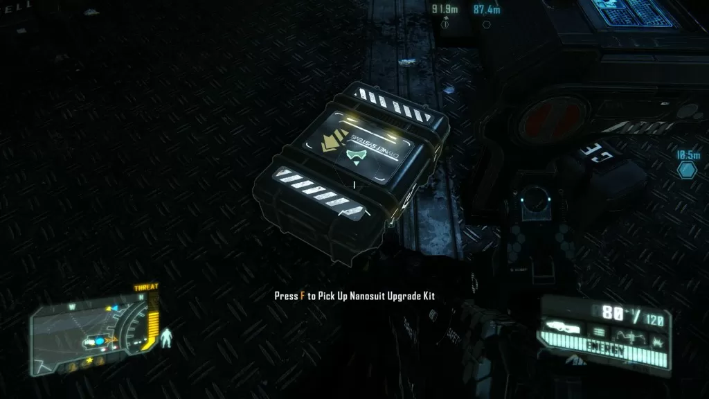 crysis 3 mission 3 nanosuit upgrade location