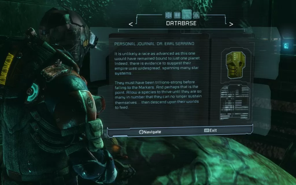 Artefact Location 2 Dead Space 3 Chapter 18 Image6