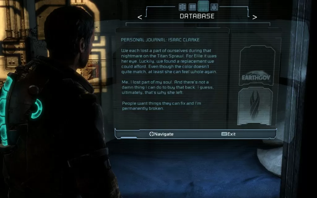 Dead Space 3 Chapter 1 Log 2 Image 4