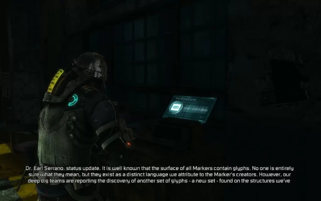 Dead Space 3 Log Location 3 Chapter 14 Image2