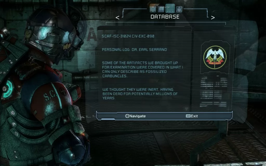 Dead Space 3 Log Locations 6 Chapter 17 Image4