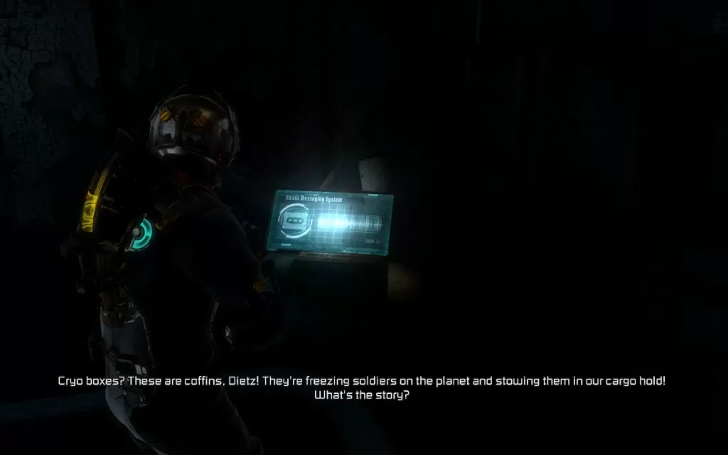 Dead Space 3 Log 4 Location Chapter 5 Image4