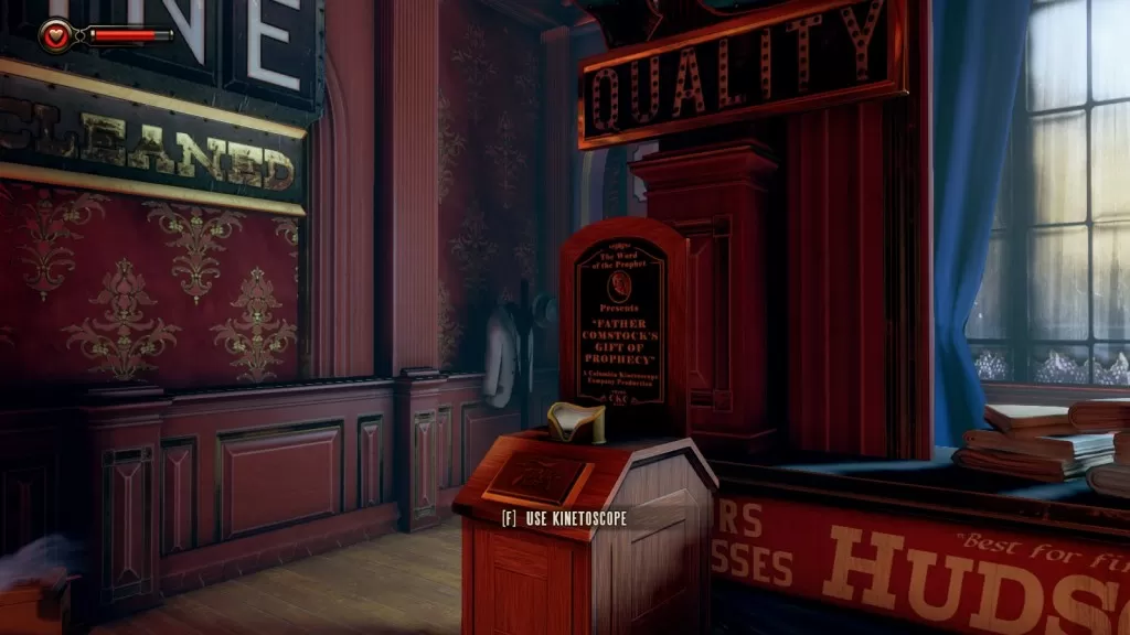 Bioshock Infinite Kinetoscope Welcome Center