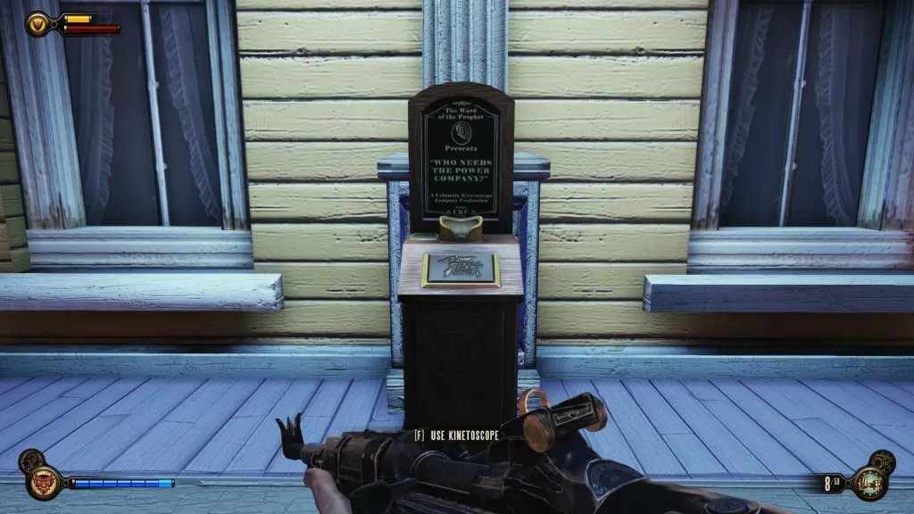 Bioshock infinite kinetoscope locations chapter 9.1