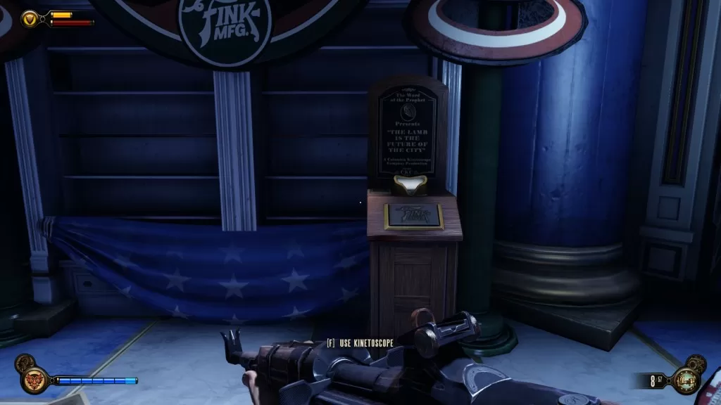 Bioshock infinite kinetoscope locations chapter 9.3