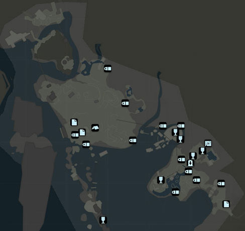 Shipwreck Beach Map of Collectible Locations - GosuNoob.com Video Game ...