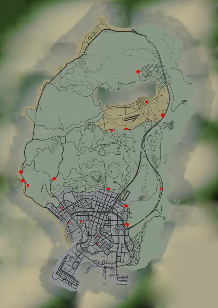 gta 5 shop locations