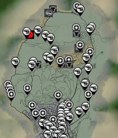 gta 5 map screenshot