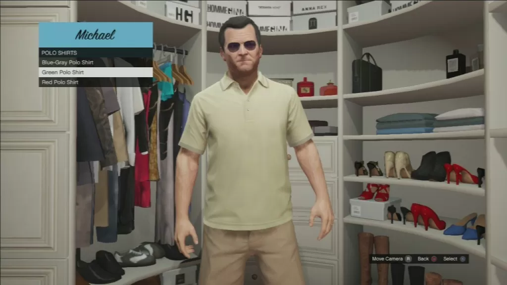 gta 5 Green Polo Shirts