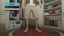 gta 5 beige shorts