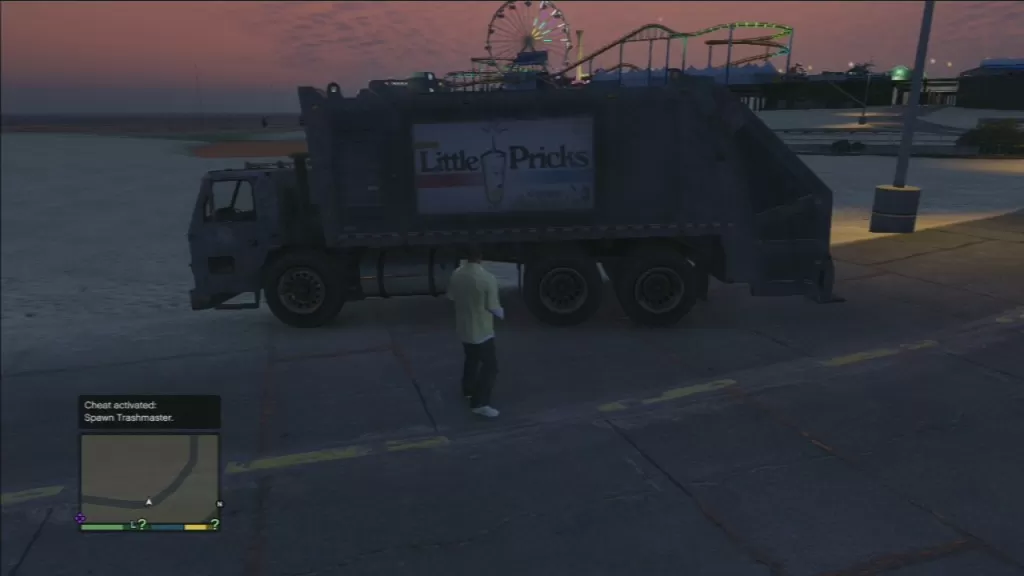 gta 5 cheats Spawn Trash