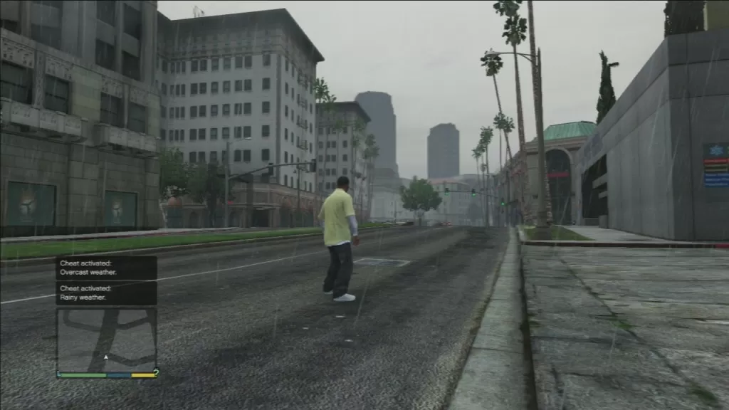 gta cheats weather