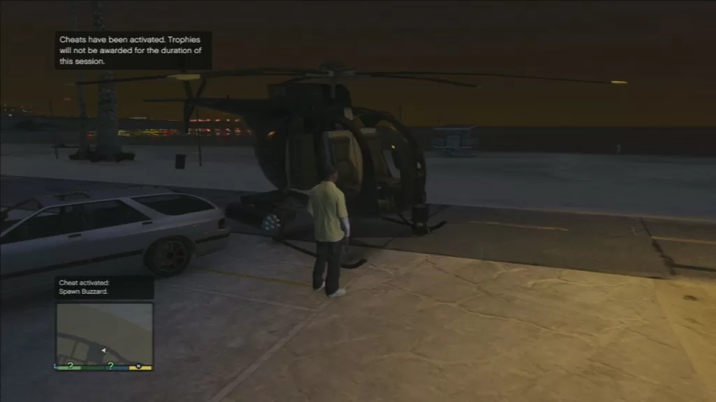 gta 5 cheats spawn buzzard