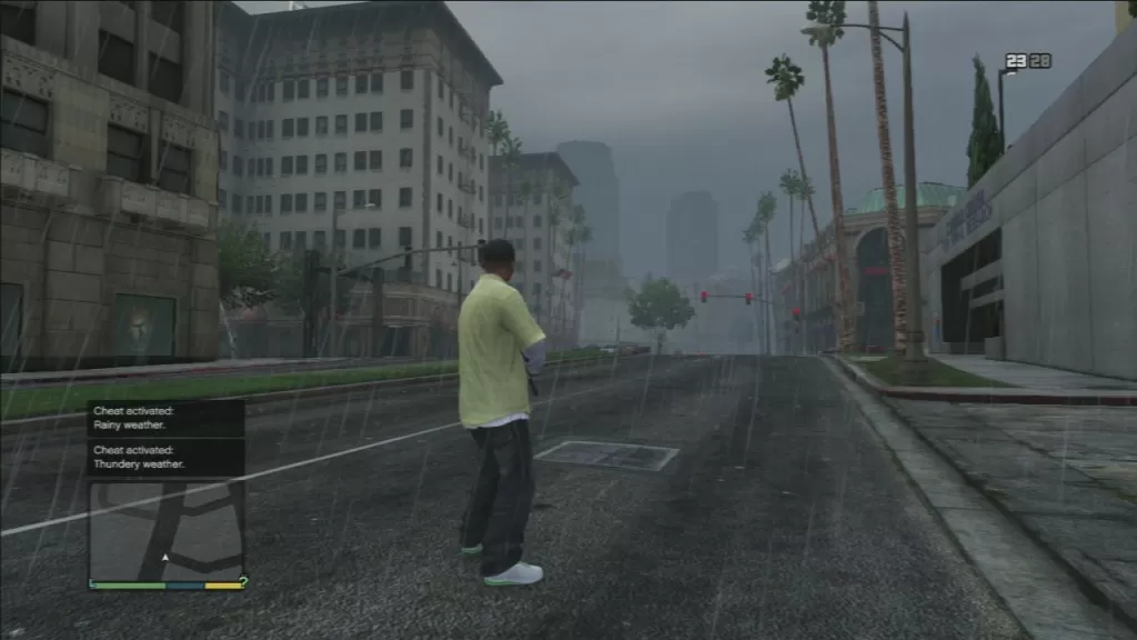 gta cheats weather