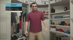 gta 5 Red Polo shirts