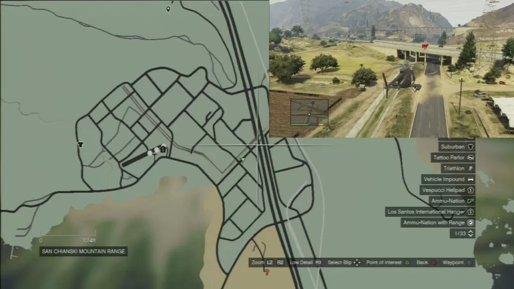 GTA 5 Under The Bridge Location 1