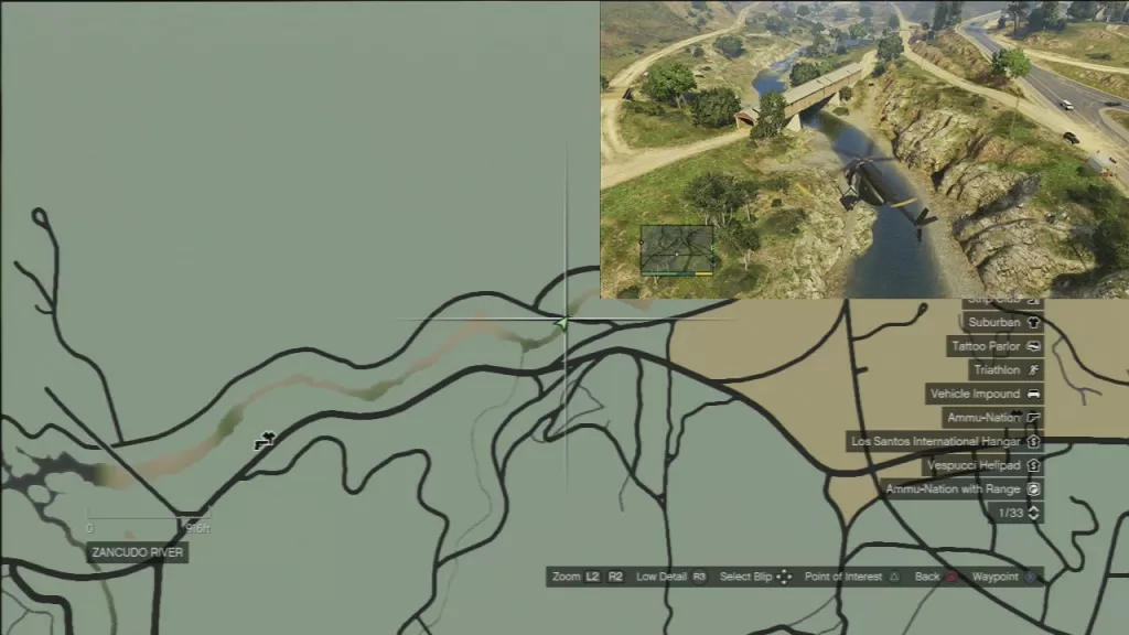 GTA 5 Under The Bridge Location 11