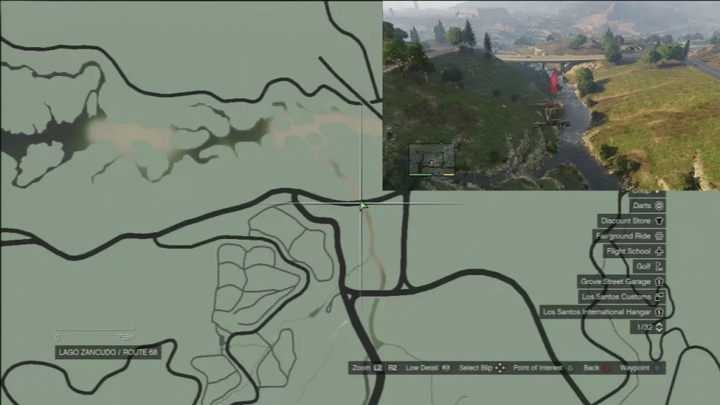 GTA 5 Under The Bridge Location 12