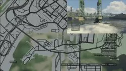 GTA 5 Under The Bridge Location 25