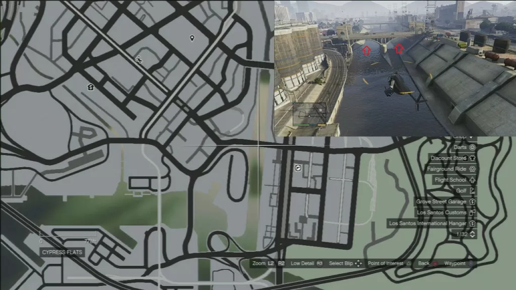 GTA 5 Under The Bridge Location 30