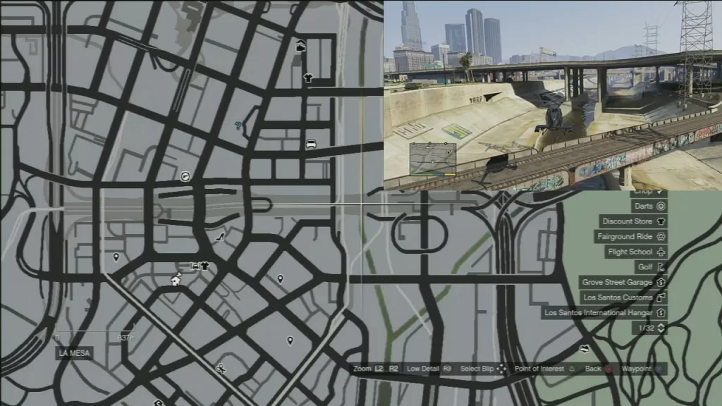 GTA 5 Under The Bridge Location 33