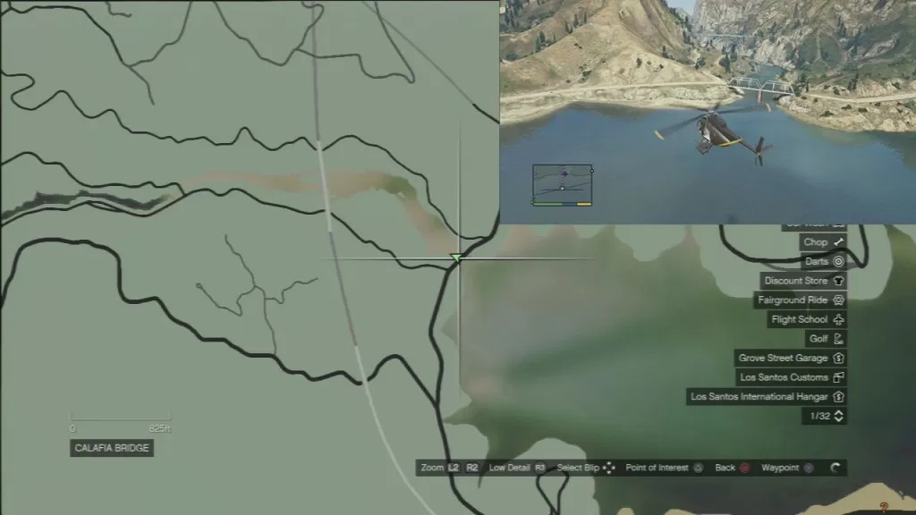 GTA 5 Under The Bridge Location 4