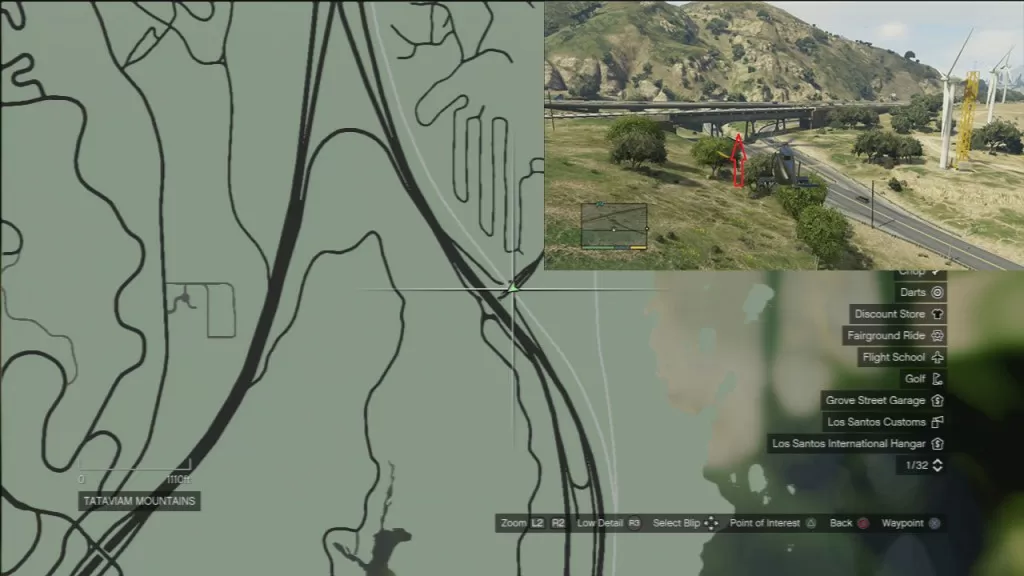 GTA 5 Under The Bridge Location 46