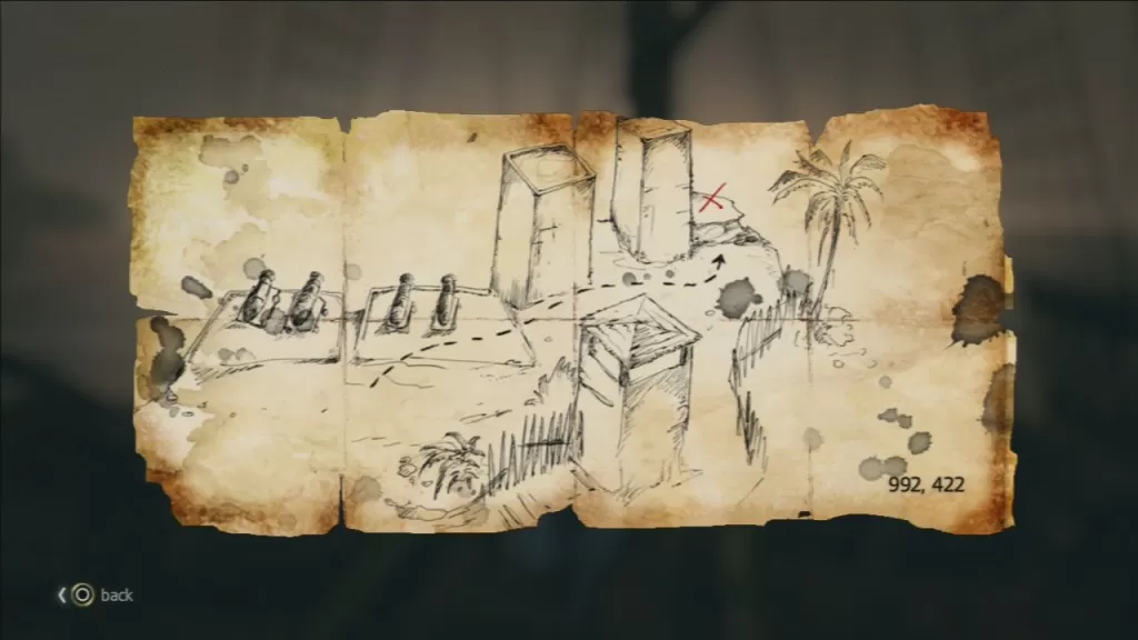 AC 4 Anotto Bay Treasure Map