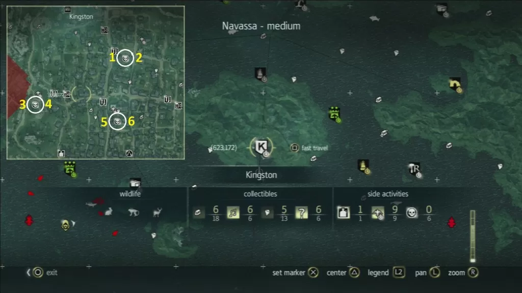 Kingston Assassins Contract Locations