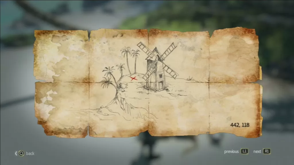 AC 4 Salt Lagoon Treasure Map