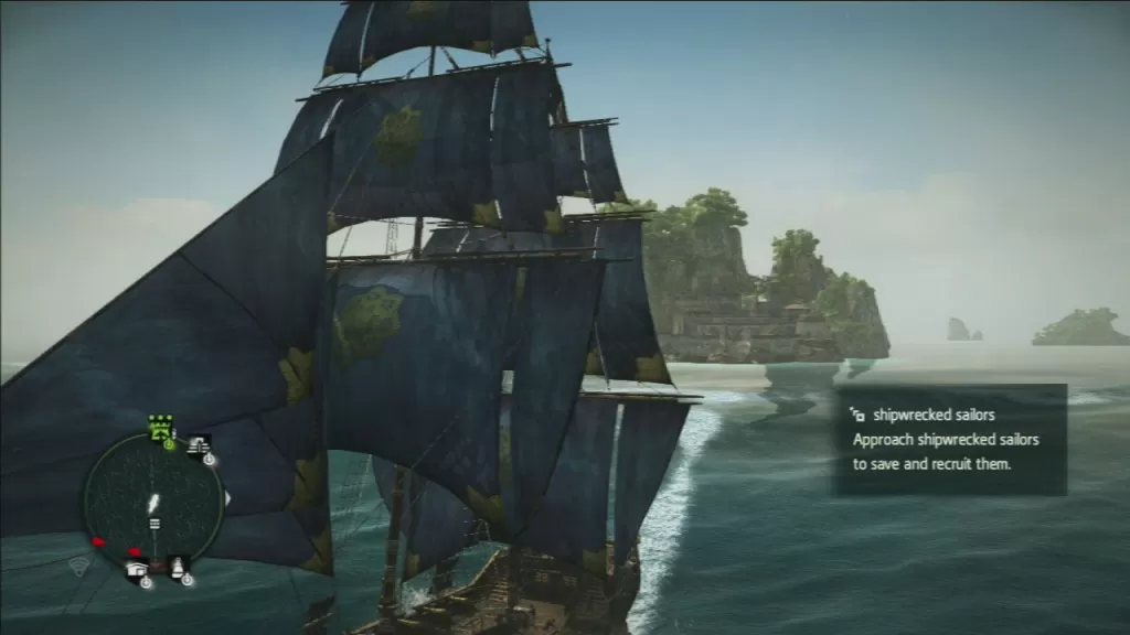 ac 4 gilded sails front view