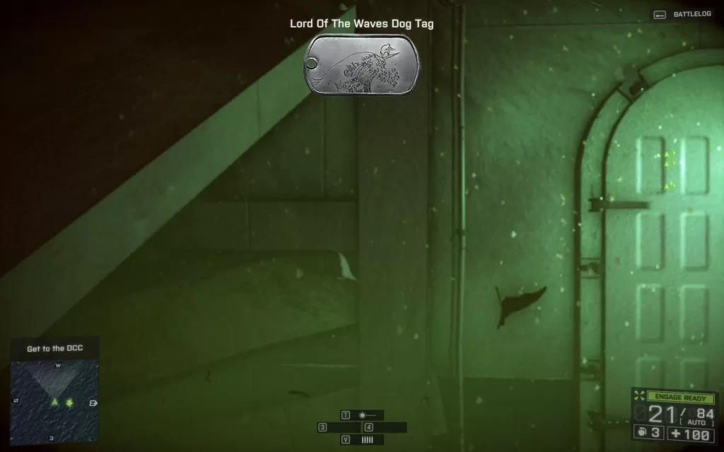 Lord of the Waves Dog Tag