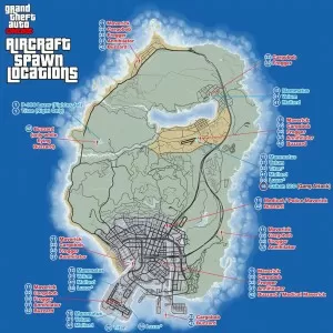 gta 5 online aircraft spawn locations