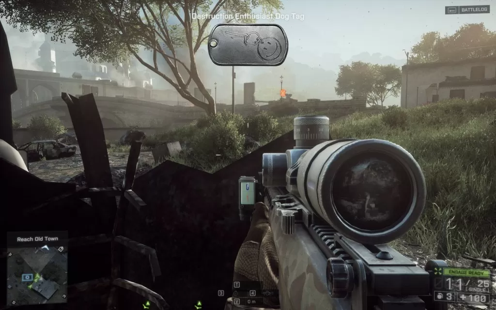 Destruction Enthusiast Dog Tag