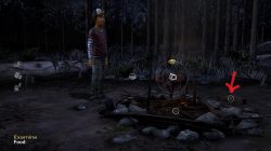 The Walking Dead Season Two All That Remains campfire