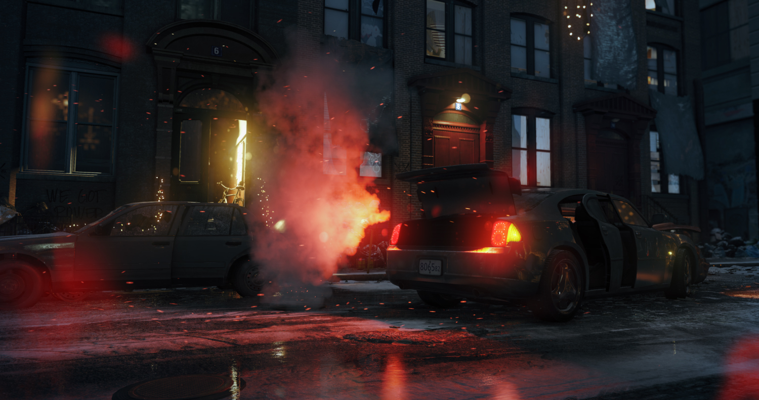 The Division january 2014 screenshot special effects