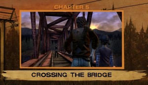Episode 2 A House Divided The Walking Dead Crossing the Bridge