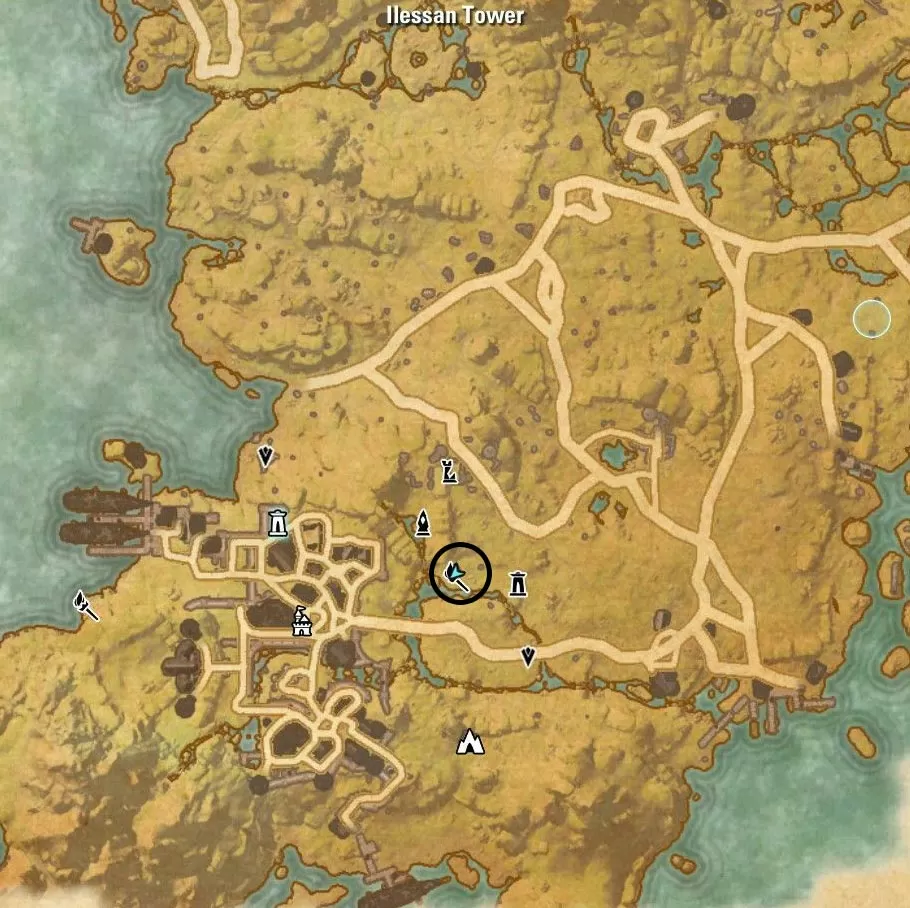 A Tower Explored is Ilessen learned map