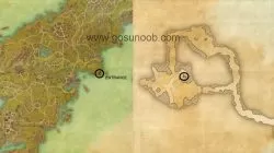 Within a mine of blood and thorns map