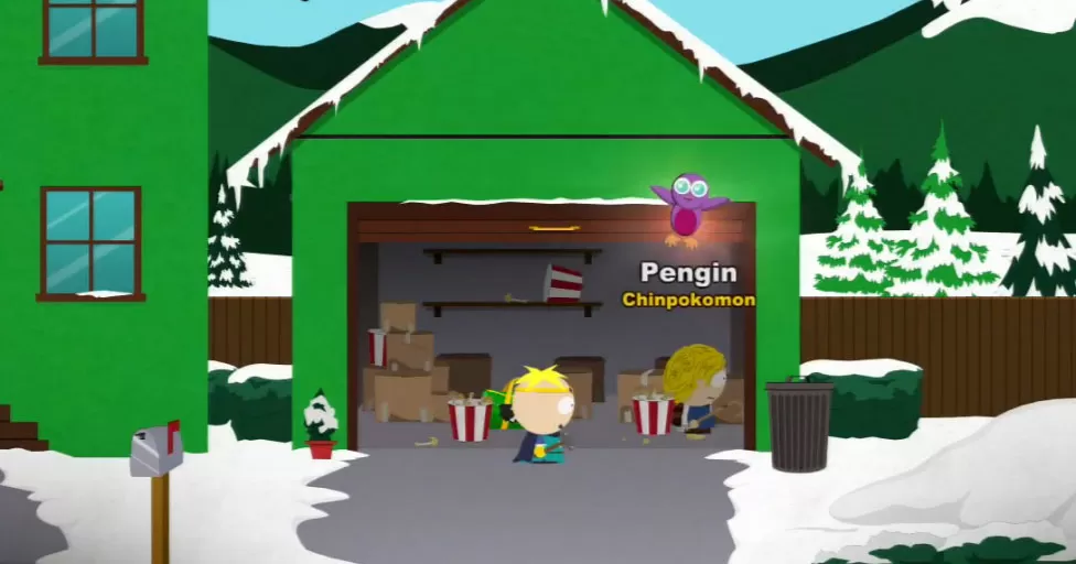 south park pengin chinpokomon