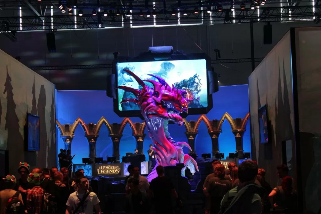 League of Legends booth