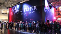 The Witcher wild hunt booth