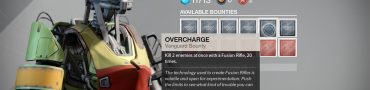 Get overcharge bounty from tower npc