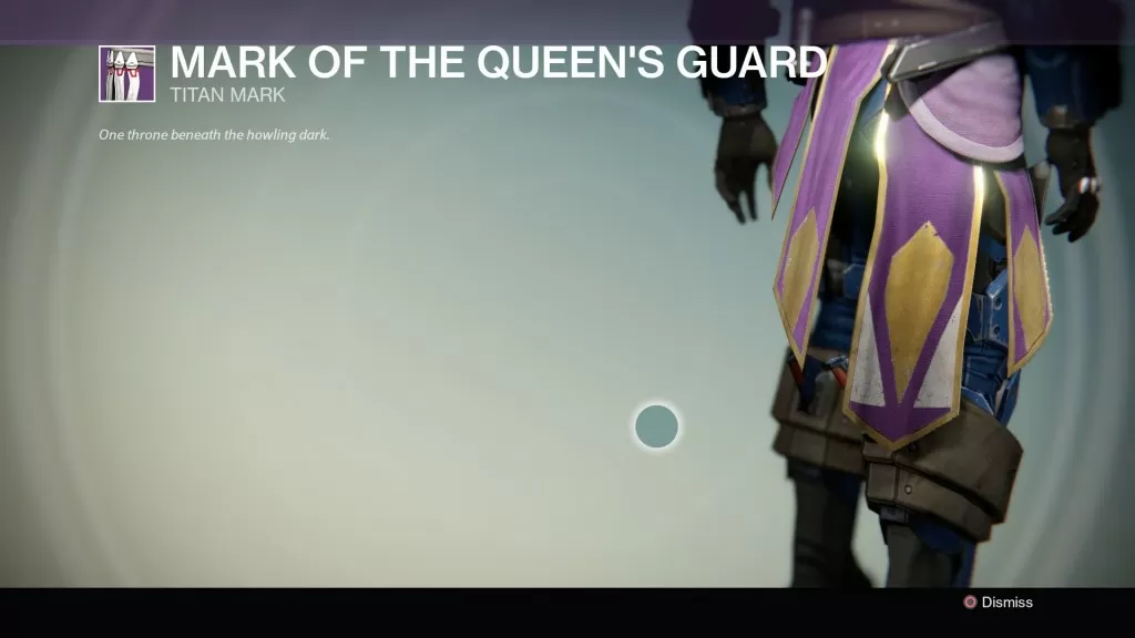 Mark of the Queen's guard