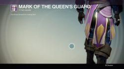 Mark of the Queen's guard