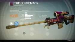 Supremacy Sniper rifle